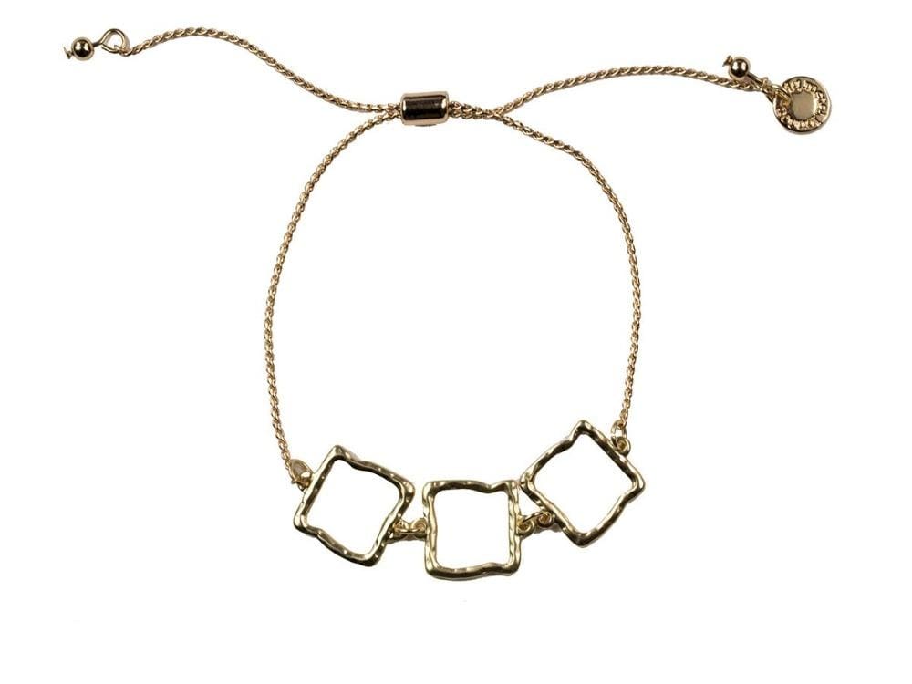Ladies Bracelet 'Ginger' Textured Geometrical Scribble Jewellery Gift by Big Metal London