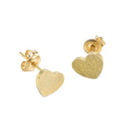Ladies Stud Earrings SMALL HEART Perfect Jewellery Gift by White Leaf EAK08G