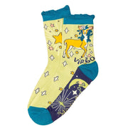 Ladies Bamboo Zodiac Ankle Socks perfect gift by Powder-UK - Virgo