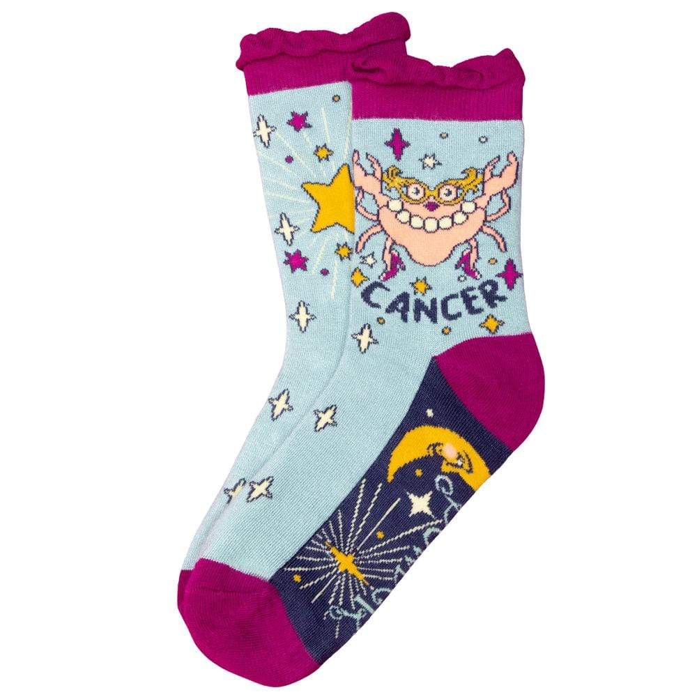 Ladies Bamboo Zodiac Ankle Socks perfect gift by Powder-UK - Cancer
