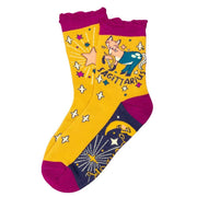 Ladies Bamboo Zodiac Ankle Socks perfect gift by Powder-UK - Sagitarius