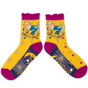 Ladies Bamboo Zodiac Ankle Socks perfect gift by Powder-UK - Sagittarius