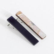 Ladies Hairclips Resin Shell 2 Pack MILLIE Perfect Gift by Big Metal London