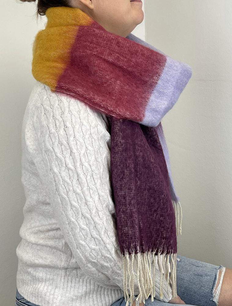 Ladies Knitted Cosy Scarf Anastasia Perfect Gift by Powder Design