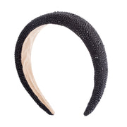Ladies Padded Headband with Crystal Bling from Alex Max Italy