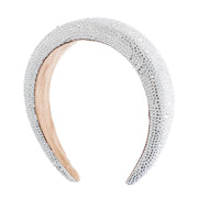 Ladies Padded Headband with Crystal Bling from Alex Max Italy