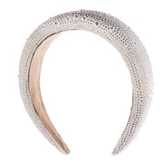 Ladies Padded Headband with Crystal Bling from Alex Max Italy
