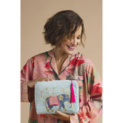 Ladies Velvet Vanity Wash Bag perfect gift By Powder Design SS23