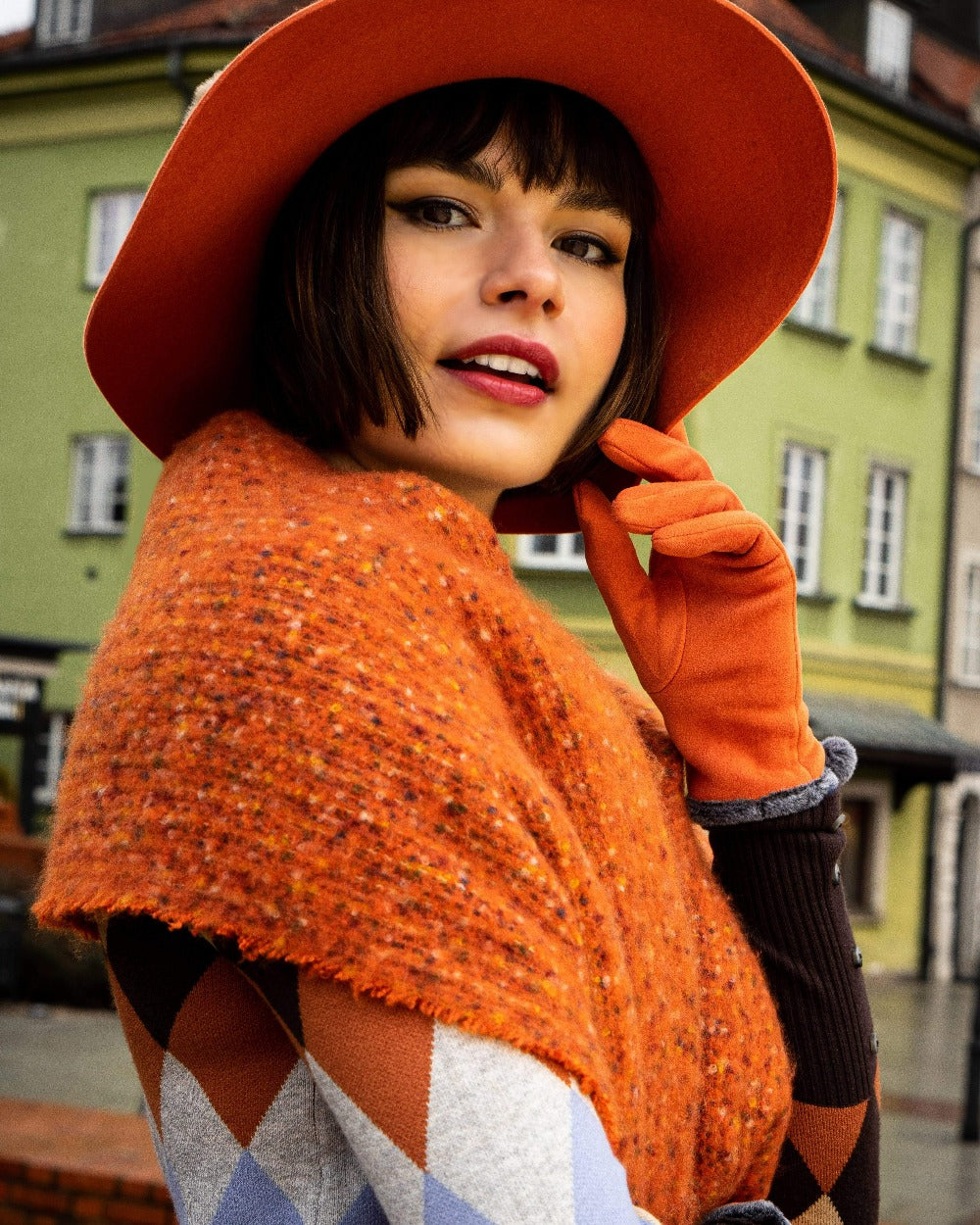 Ladies Winter Scarf Sandie Perfect Gift by Powder Design