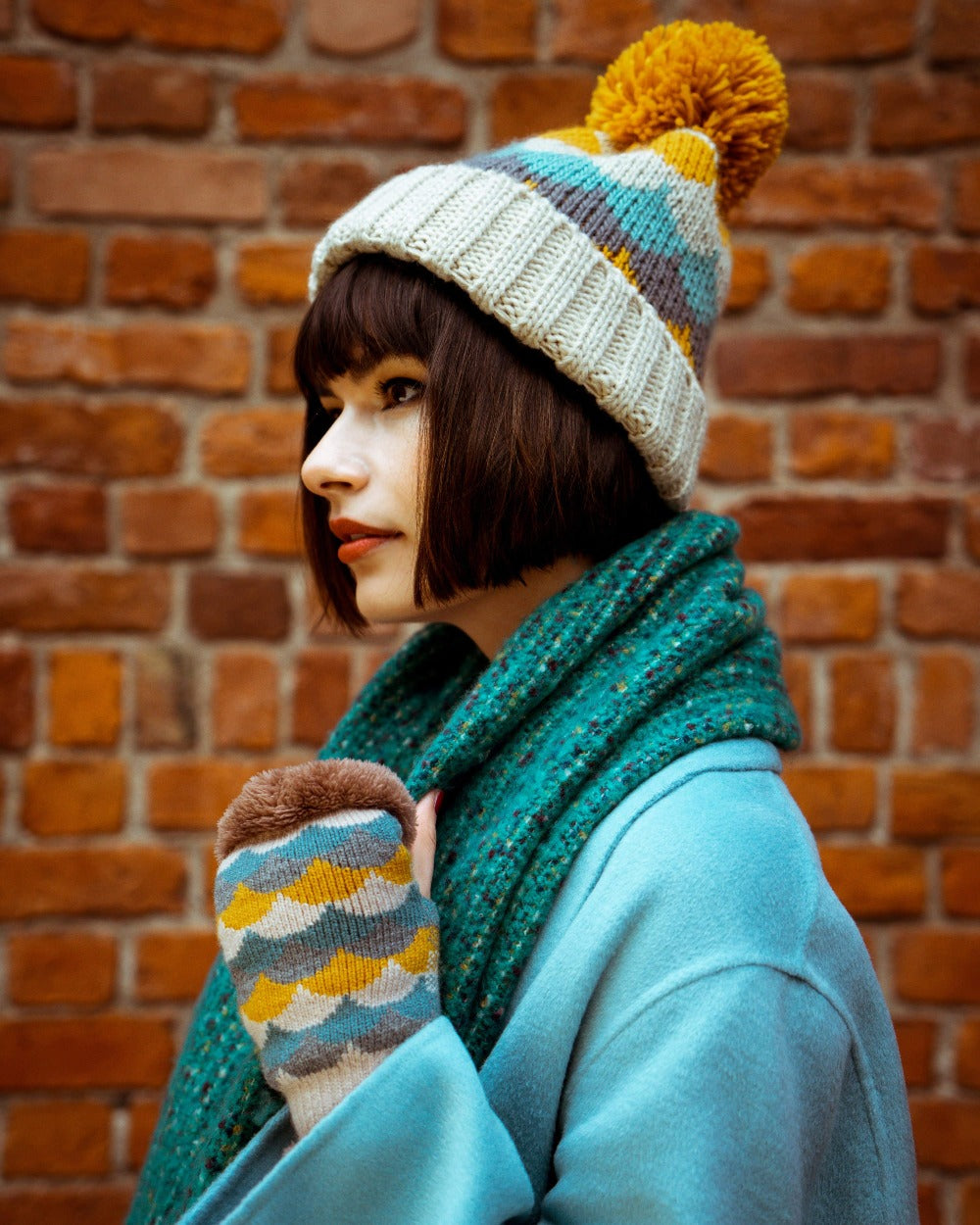 Ladies Winter Scarf Sandie Perfect Gift by Powder Design