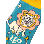 Ladies Bamboo Zodiac Ankle Socks perfect gift by Powder-UK - Leo