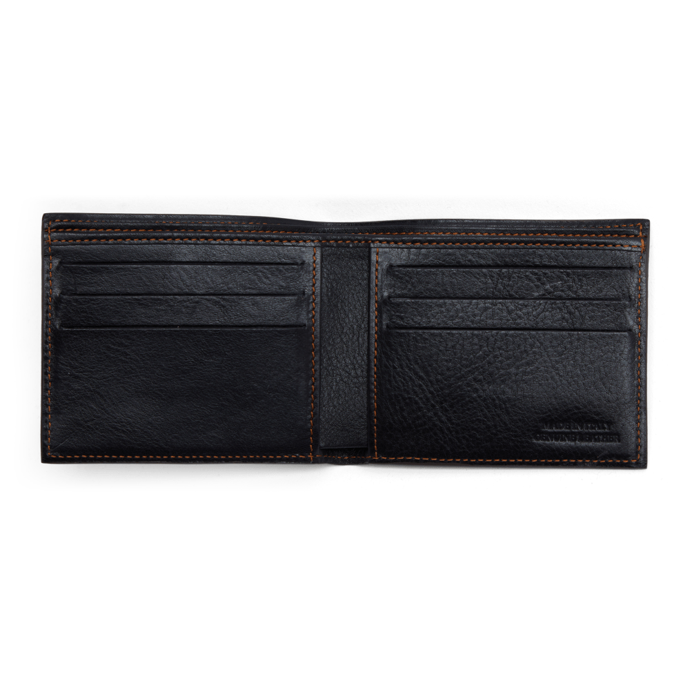 Men's Wallet Italian Calf Leather MARCO Perfect Men's Gift by Boldrini
