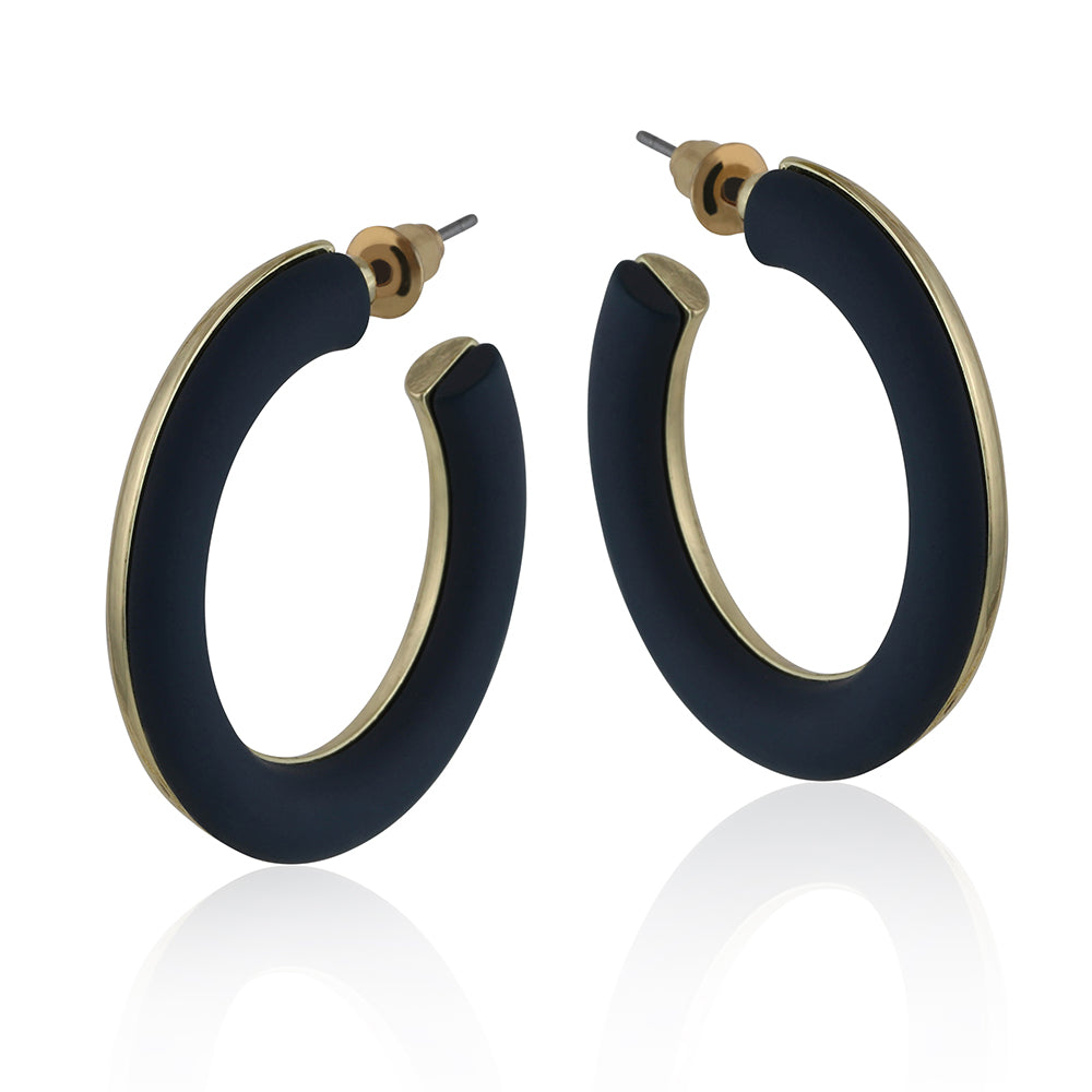 Pierced Hoop Earrings KATIA by Big Metal London 2547