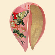 Ladies Satin Embroidered Headbands Perfect Gift by Powder Design SS23 - Petal