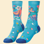 Ladies Bamboo Dainty Birdie Ankle Sock Perfect Gift By Powder