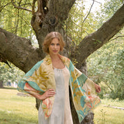 Printed Linen Scarves Perfect Gift By Powder Design
