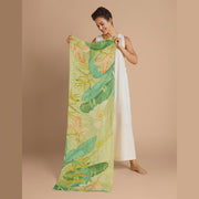 Printed Linen Scarves Perfect Gift By Powder Design
