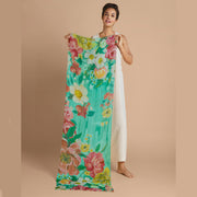Printed Linen Scarves Perfect Gift By Powder Design