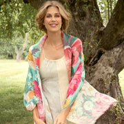 Printed Linen Scarves Perfect Gift By Powder Design