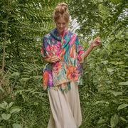 Printed Linen Scarves Perfect Gift By Powder Design