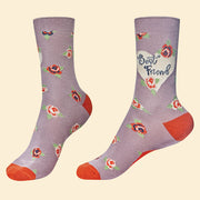 Ladies Bamboo Bestie Ankle Sock Perfect Gift By Powder SOC575