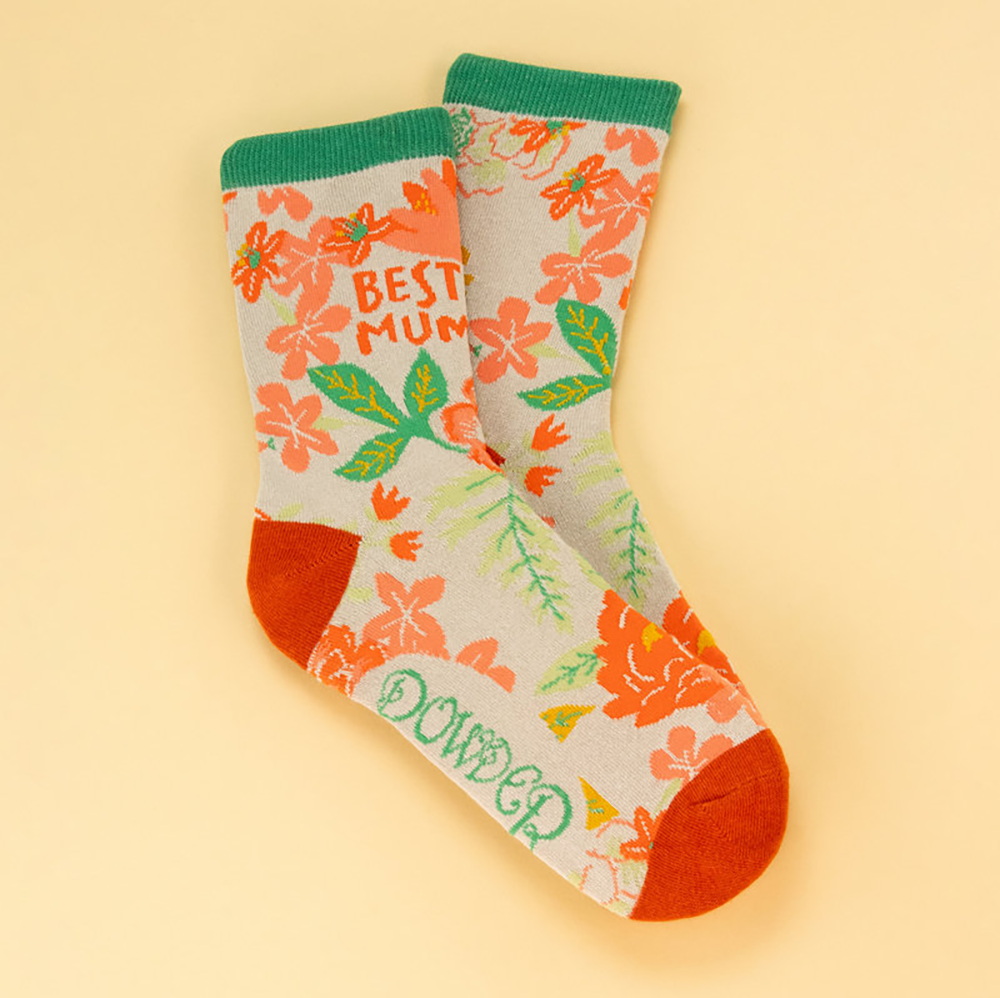Ladies Bamboo Ankle Socks BEST MUM Perfect Gift by Powder Design