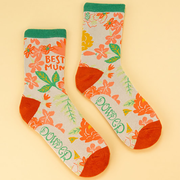 Ladies Bamboo Ankle Socks BEST MUM Perfect Gift by Powder Design