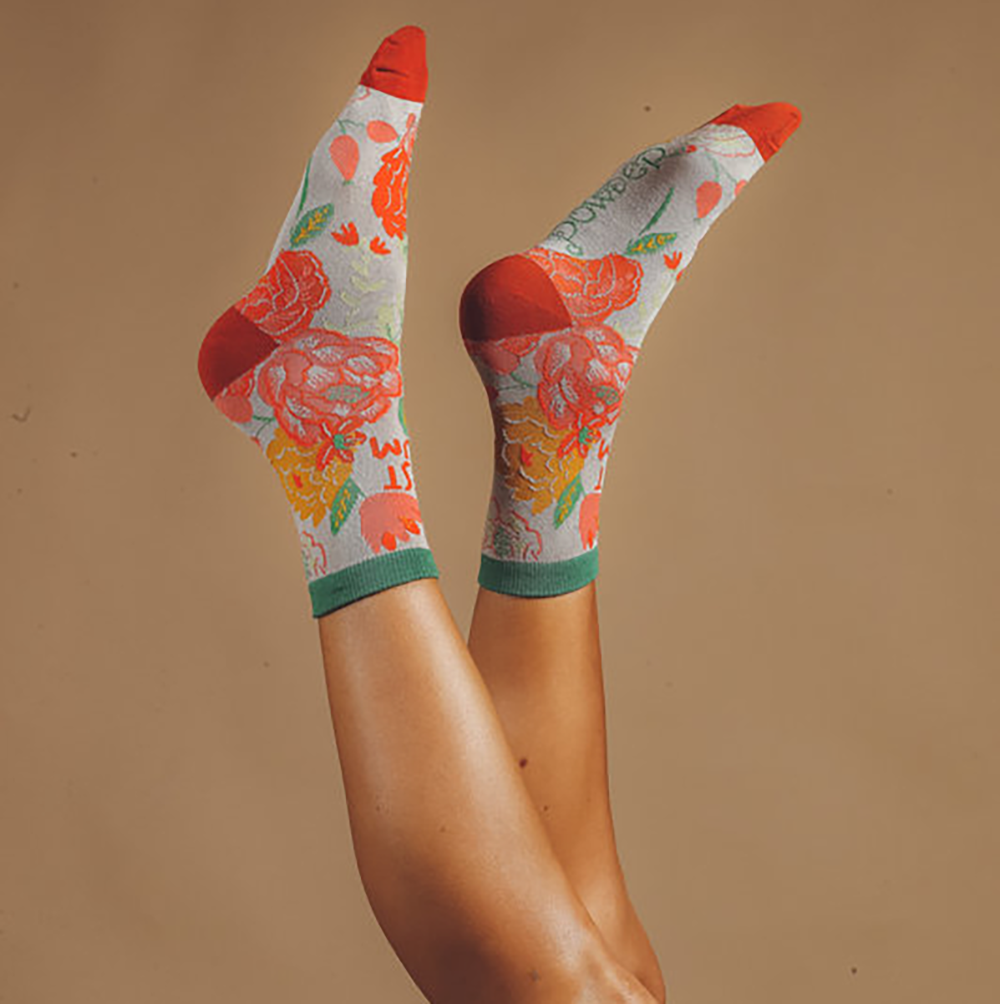 Ladies Bamboo Ankle Socks BEST MUM Perfect Gift by Powder Design
