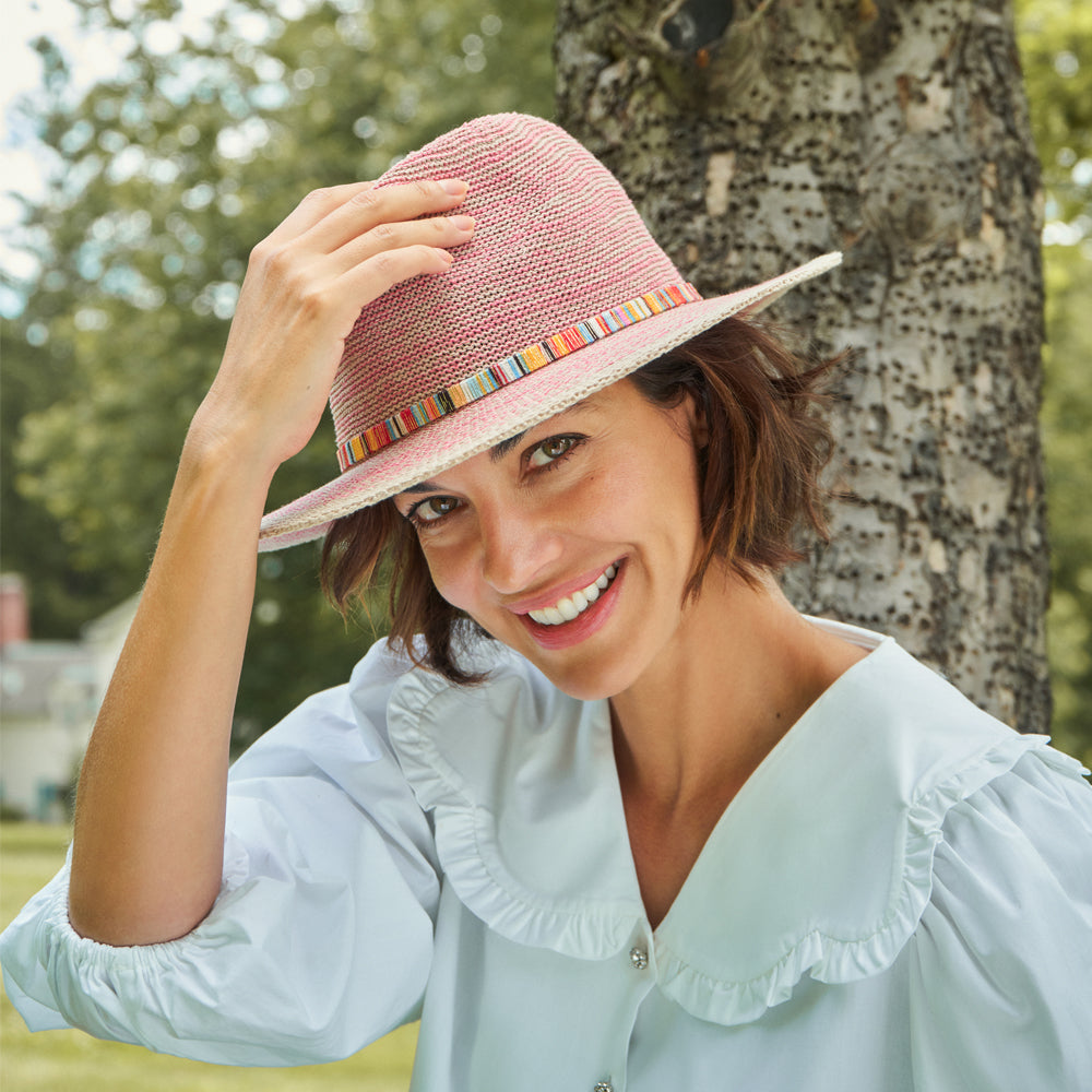 Ladies sun hat Natalie perfect gift by Powder