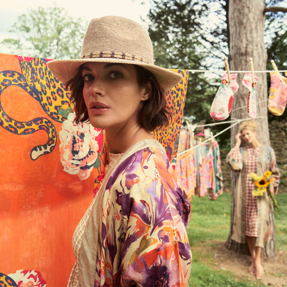 Ladies sun hat Natalie perfect gift by Powder