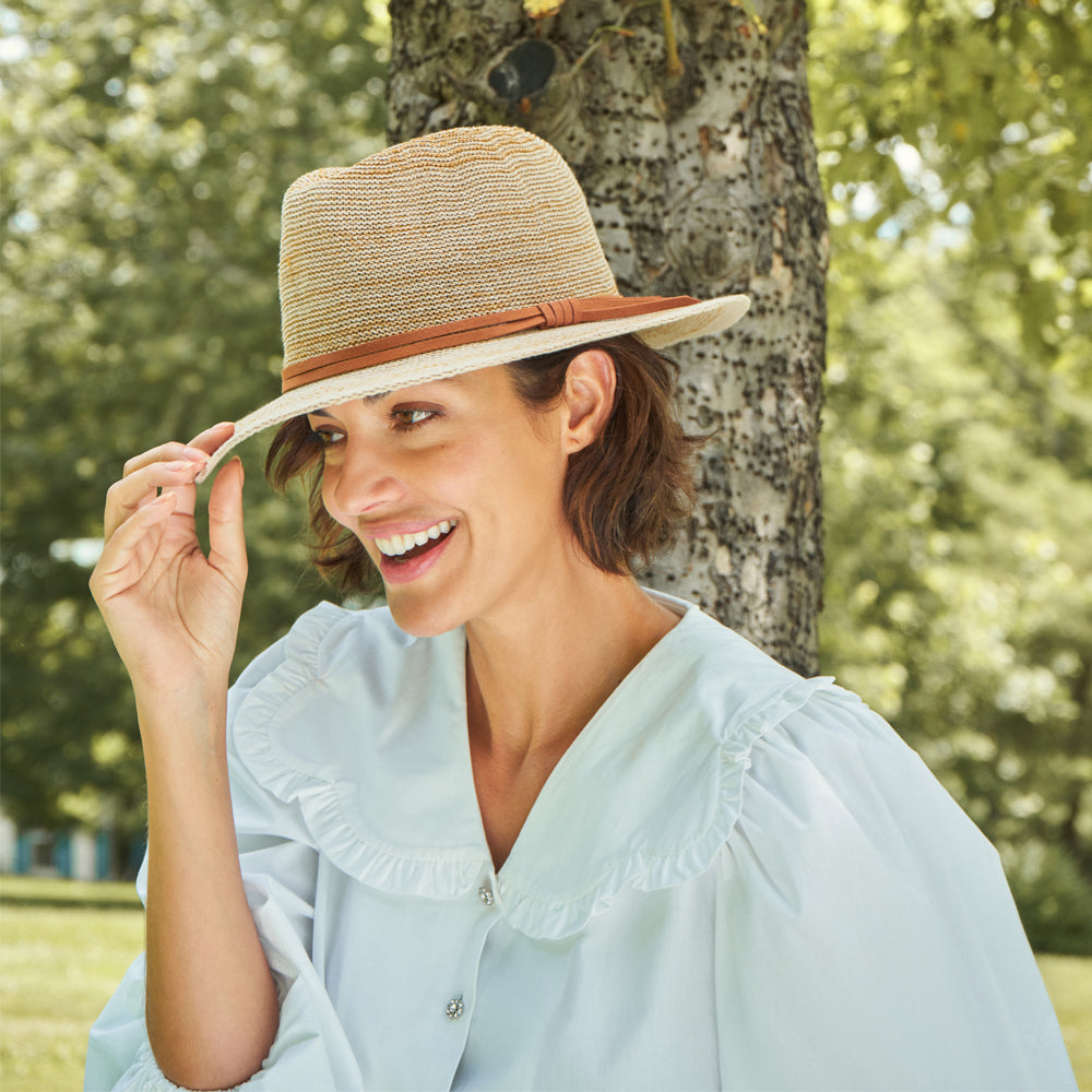 Ladies sun hat Natalie perfect gift by Powder