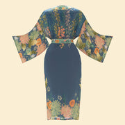 Ladies Long Kimono Gown Perfect Gift By Powder Design SS23