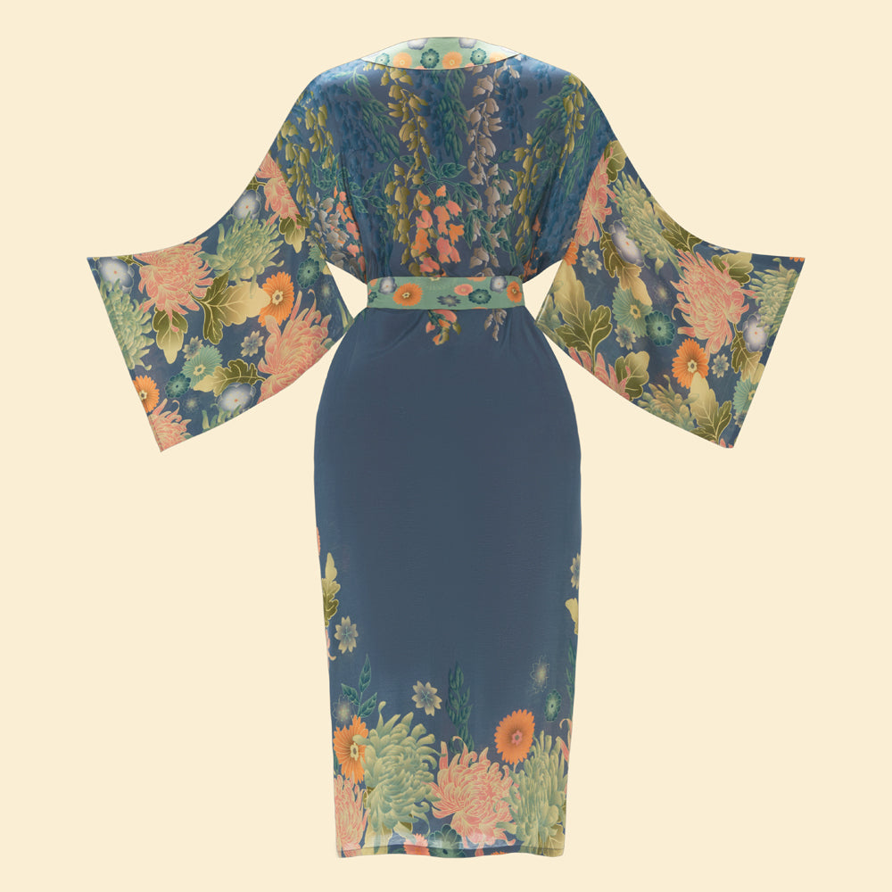 Ladies Long Kimono Gown Perfect Gift By Powder Design SS23