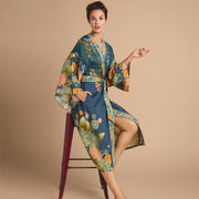 Ladies Long Kimono Gown Perfect Gift By Powder Design SS23