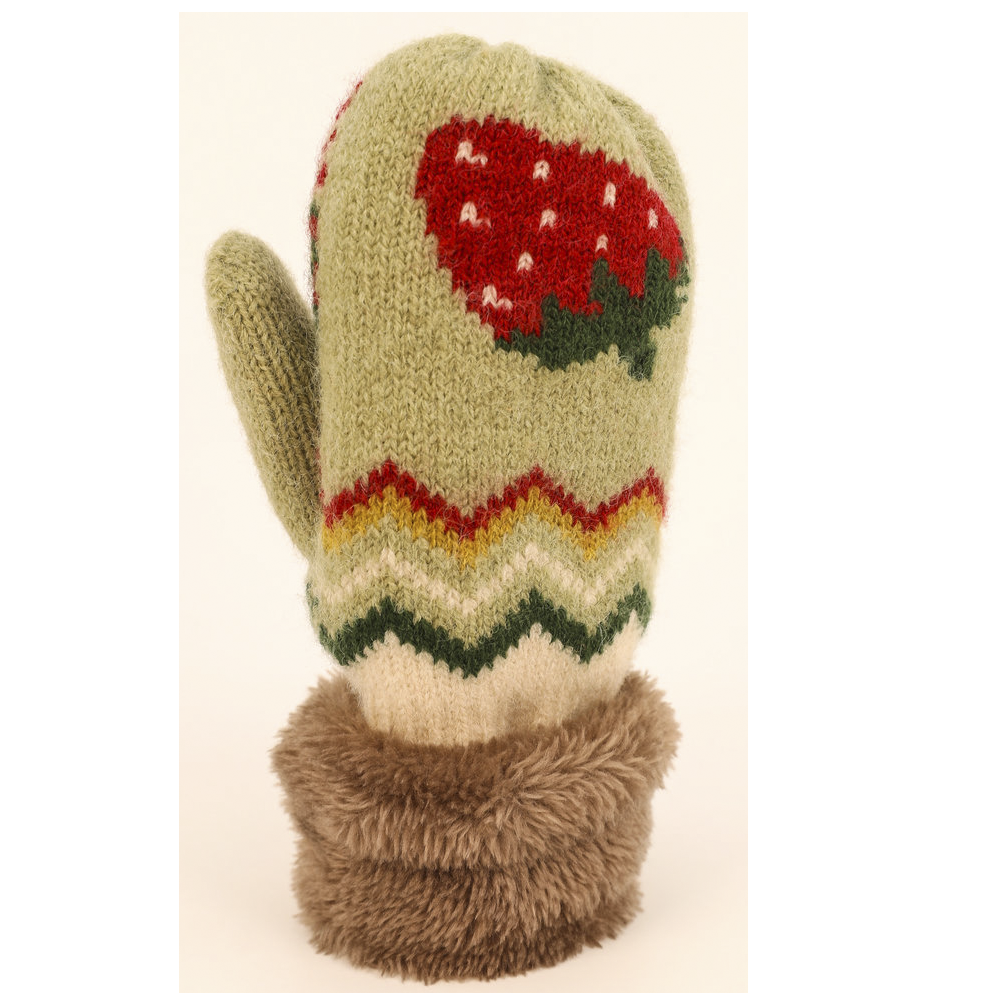 Kids Knitted Mittens Perfect Gift By Powder Design