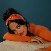 Ladies Velvet Embroidered Headbands Perfect Gift by Powder Design